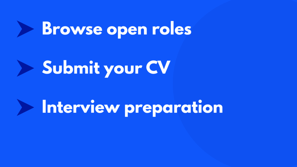 dreams recruitment website image